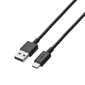 エレコム USB2.0ケーブル(A-C)(約1.5m) ブラック MPA-AC15BBK エレコム USB2.0ケーブル(A-C)(約1.5m) ブラック MPA-AC15BBK