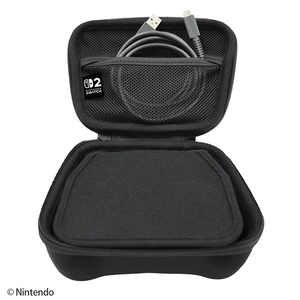マックスゲームズ Proコントローラー用ポーチ ブラック Switch2用 BEEP03BK-イメージ4