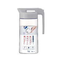 アスベル 冷水筒 ドリンク・ビオ 1.6L グレー S1600WL FCF369N-A8046