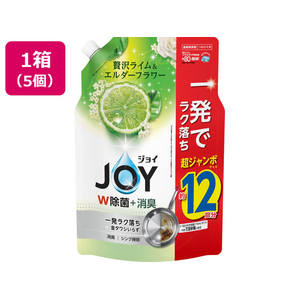 Ｐ＆Ｇ 除菌ジョイコンパクト 贅沢ライム&エルダーフラワーの香り 替 超ジャンボ 1550mL×5個 FCK847A-イメージ1