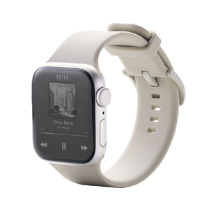 エレコム Apple Watch用シリコンバンド TOUGH SLIM ベージュ AW-25ABDTSBE-イメージ2