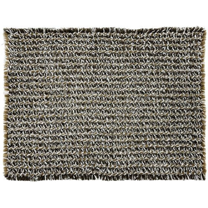 ヨコズナクリエーション シュガーワッフル バスマット 約45×60cm ブラウン FC179TA-イメージ1