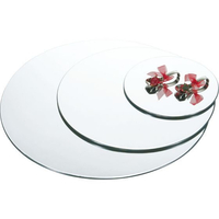 江部松商事 EBM/ブッフェステーション 丸ミラートレー M0067(L)直径670 FC348LM-4533900