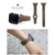WEARPLANET Apple Watch 49/46/45/44/42mm用Slim Line フラット本革バンド ディープブラック WP23205AWBK-イメージ13