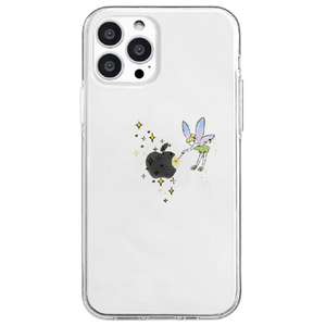 Dparks iPhone 13 Pro用ソフトクリアケース タイニーフェアリー DS21205I13P-イメージ1