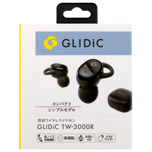GLIDiC 完全ワイヤレスイヤフォン ブラック GL-TW3000R-BK-イメージ7