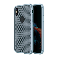 Matchnine iPhone XS/X用ケース SKEL ライトブルー MN89205I8