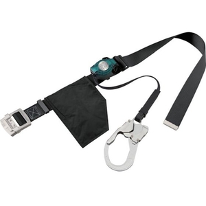 タイタン/RICORO-Nライト ロック装置付巻取器式胴ベルト ブラック FCB389D-3856084-イメージ1