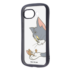 レイ・アウト Google Pixel 10a用 / トムとジェリー / Puffull 衝撃吸収 バンパー ハイブリッドケース トムとジェリー_キャッチ_3 RC-WGP10ACMD2B/TJ96-イメージ1