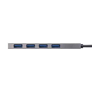 サンワサプライ USB Type-C スリムハブ(4ポート) シルバー USB-3TCH25SN-イメージ4