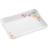 エンテック 角皿(大)切立 花束(ブーケ) FC72758-BU-29