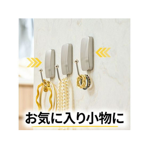3M コマンドフック ニッケルサテン Sサイズ 2コパック FC773SY-17033SN-2JP-イメージ3