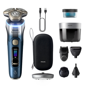 フィリップス Shaver i9000 Prestige Ultra(プレステーズウルトラ) グラデーションブルー XP9406/40-イメージ1