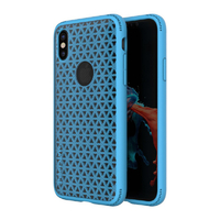 Matchnine iPhone XS/X用ケース SKEL スカイブルー MN89206I8