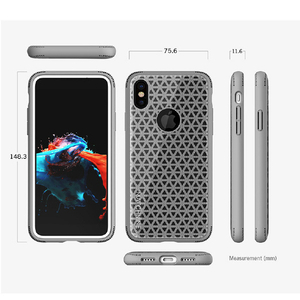 Matchnine iPhone XS/X用ケース SKEL スカイブルー MN89206I8-イメージ7