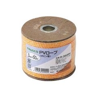 トラスコ中山 TRUSCO　PVロープ　3つ打　線径3mmX長さ50m R-350PV
