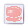 キングジム 透明スタンプ 氷印 スタンプパッド オハナ FCE543A-CLP-003