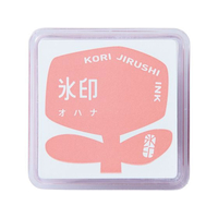 キングジム 透明スタンプ 氷印 スタンプパッド オハナ FCE543A-CLP-003