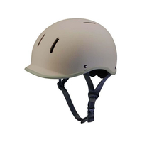 キャプテンスタッグ ヘルメット ヒルシュ L ツバ付 マットベージュ FCF072N-Y-6487