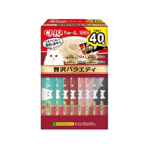 いなば CIAO ちゅーる 贅沢バラエティ 14g×40P FCF641N-イメージ1