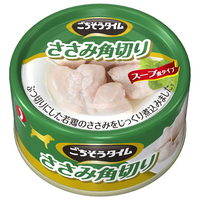 ペットライン ごちそうタイム(缶) ささみ角切り 80g ｺﾞﾁｿｳTｻｻﾐｶｸｷﾞﾘ80G-A