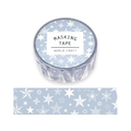 ワールドクラフト マスキングテープ stars blu 15mm×7m 4個 FC39796-MT15-026