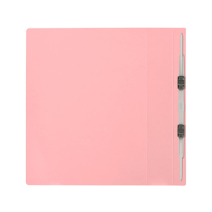 プラス フラットファイル厚とじ ノンステッチ A4タテ ピンク 10冊 F172206-87-988NO.021SW-イメージ2