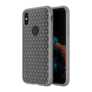Matchnine iPhone XS/X用ケース SKEL ミドルグレー MN89207I8-イメージ1