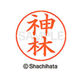 シヤチハタ ネームペン用ネーム シルバー 既製 神林 FC46545-X-GPS-0774