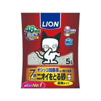 ライオン ニオイをとる砂 7歳以上用 鉱物タイプ 5L FC889PM