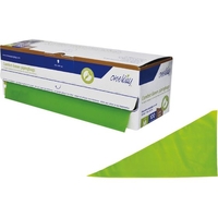 使い捨て 絞り袋 (ヨーロッパ) 100枚入 L グリーン FCM7265-056227002