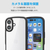エレコム iPhone 17用TOUGH SLIM LITE ケース フレームカラー 背面ガラス メタルステッカー付 ブラック PM-A25ATSLFCGBK-イメージ5