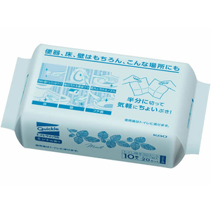 KAO トイレクイックル 10枚入 F828460-イメージ2