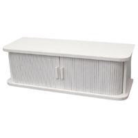 オスマック 天然木桐製カウンター上収納庫 竹製ジャバラ扉式 幅60cmスタンダード KTX-60W