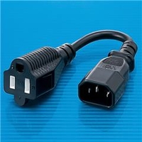サンワサプライ 電源アダプタコード(0．2m) KBDA302K