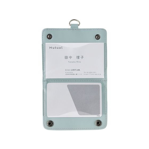 リヒトラブ Mutual IDカードホルダー スレートブルー FC370SN-A2625-11-イメージ3