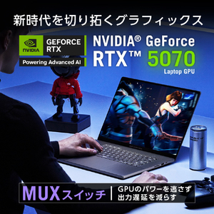 ASUS ノートパソコン ROG Zephyrus G16 エクリプスグレー GA605KP-AI7R5070G-イメージ4
