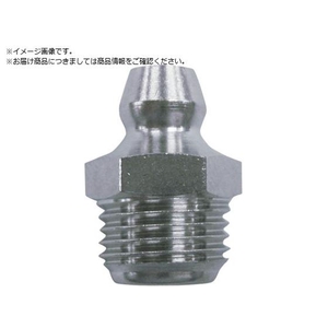 KURITA/グリースニップル A型M6X1.0規格頭HEX8 10個入 FC974YX-5568668-イメージ1