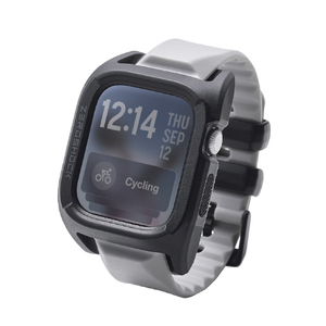 エレコム Apple Watch用バンド ZEROSHOCK グレー AW-25ABDZEROGY-イメージ1