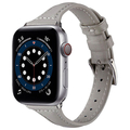 GAACAL Apple Watch Series 1-9/SE1-2/ULTRA 2(42/44/45/49mm)用「アクセサリーウォッチ」PUレザーバンド グレー Z00135GYB