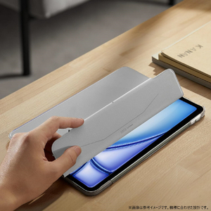 ESR iPad Air 11インチ M3/M2(2025/2024)用ケース Ascend Trifold Grey ESR590-イメージ8
