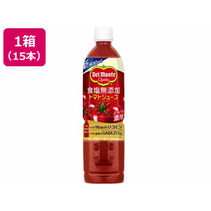 デルモンテ 食塩無添加 トマトジュース 800ml×15本 FC673PW-イメージ1