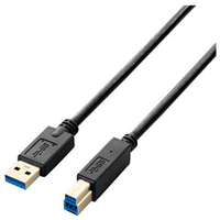 エレコム USB3．0ケーブル(1．0m) ブラック USB3AB10BK