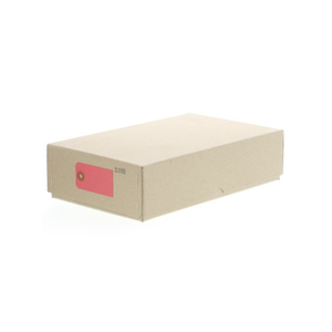 ゴークラ カラー豆荷札 針金荷札 赤 2000枚 F818394-ﾆ-C10-イメージ1