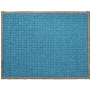 ヨコズナクリエーション サラット バスマット 約45×60cm ブルー FC182TA-イメージ1