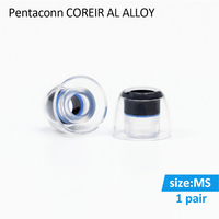 日本ディックス Pentaconn COREIR -ペンタコン コレイル- AL ALLOY MS 1ペア Blue PTM02-MS-1P