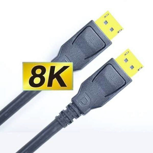 タイムリー DisplayPortケーブル 8K HDR対応 Ver1．4(2．0m) ブラック TM-DP14C-200-イメージ2