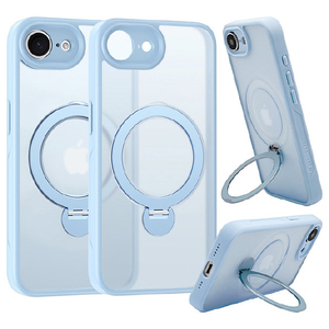 ラスタバナナ iPhone17e/16e用 ZEROSAFE 極 SHAFT 磁力充電 フロストブルー 9452IP6EZSFBL-イメージ1