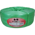 司化成工業 手結束用PP縄(ツカサテープ)P-100GN 緑 FC065FX-3982033