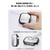 エレコム Apple Watch 46mm用フルカバーケース/プレミアムガラス/高透明/防水 ブラック AW-25AFCGEBK-イメージ5